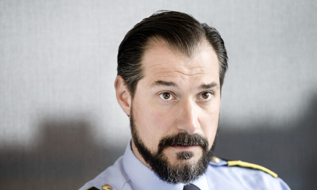 SKI 08062020: Politiadvokat Haris Hrenovica i Øst politidistrikt intervjues om den savnede Anne-Elisabeth Hagen og ektemannen Tom Hagen sin rolle. Foto: Henning Lillegård / Dagbladet.